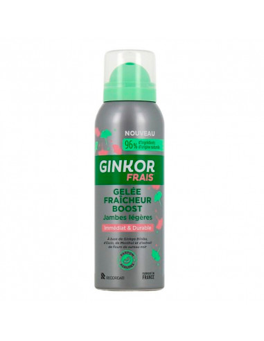 Ginkor Gelée Fraîcheur Immédiate Jambes Légères Flacon Pompe 100ml