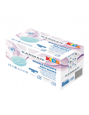 Karman Kids Masques Chirurgicaux Enfants. x50