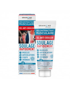 Granions Décontractant Musculaire Gel Anti-douleur. tube 100ml