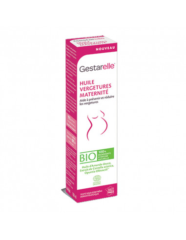 Gestarelle Huile Vergetures Maternité Bio. 100ml