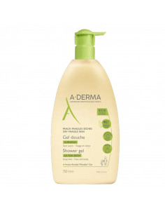 Aderma Gel Douche Surgras. 750ml flacon pompe