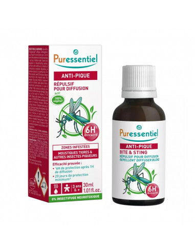 Puressentiel Anti-pique Répulsif pour Diffusion. 30ml