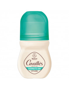 Cavaillès Déodorant Dermato 48h. Roll-on 50ml bille bouchon vert