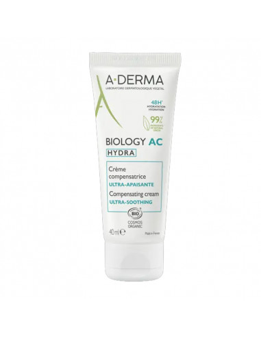 Aderma Biology AC Hydra Crème Compensatrice. 40ml