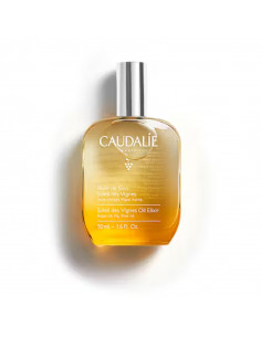 Caudalie Huile de Soin Soleil des Vignes. 50ml flacon verre jaune spray