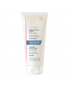 Ducray Ictyane Crème de Douche Lavante Visage Corps. 200ml tube