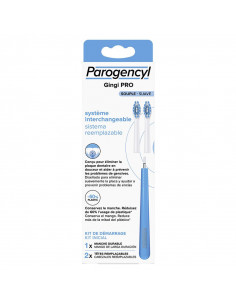 Parogencyl Gingi Pro Souple Système Interchangeable Kit Démarrage bleu