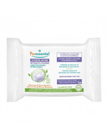 Puressentiel Hygiène Intime Lingettes x28