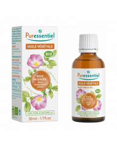 Puressentiel Huile Végétale Rose Musquée Bio. 50ml
