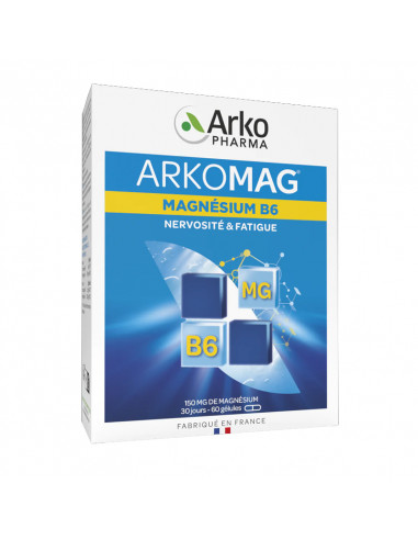 Arkopharma Arkomag Magnésium B6. 60 gélules