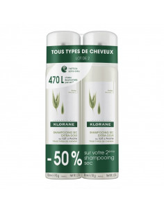 Klorane Shampooing Sec Extra-doux. Lot 2x150ml