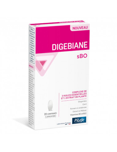Pileje Digebiane sBO. 20 comprimés