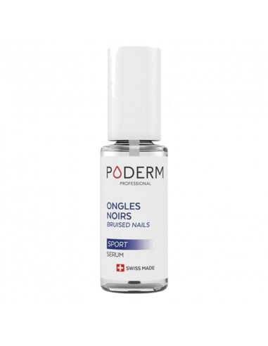 Poderm Fortifiant Ongles Noirs Traumatisés. 8ml