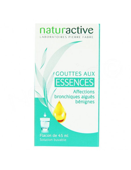 Naturactive Gouttes Aux Essences Affections Bronchiques Aiguës Bénignes 45ml Naturactive - 2