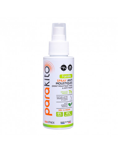 Parakito Famille Spray Anti-Moustiques. 75ml