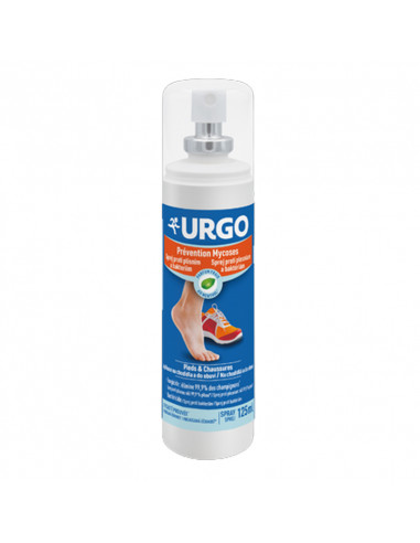 Urgo Prévention Mycoses Pieds et Chaussures. Spray 125ml