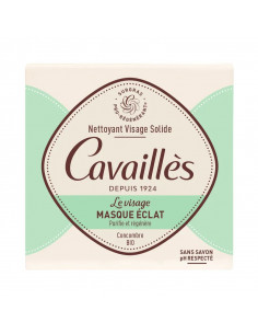 Cavaillès Masque Eclat Nettoyant Visage Solide. 70g