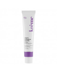 Kreme Crème Collagène Lissante. 50ml tube blanc violet