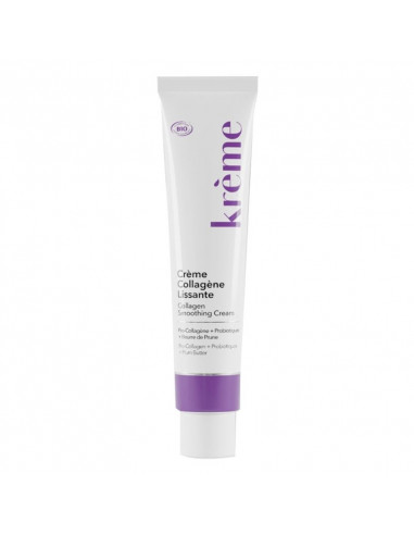 Kreme Crème Collagène Lissante. 50ml tube blanc violet