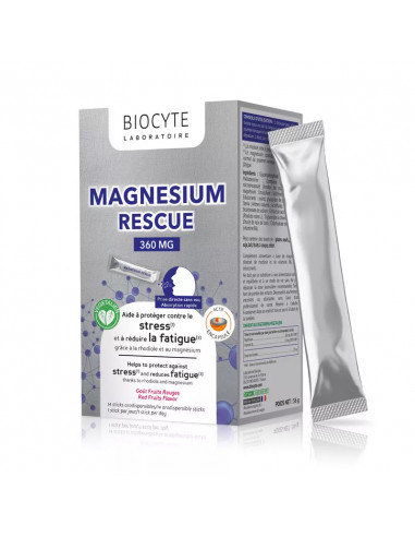 Biocyte Magnesium Rescue 360mg. x14 sticks orodispersibles