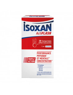 Isoxan Actiflash Action Flash Goût Orange Boite 28 comprimés effervescents
