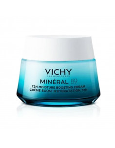 Vichy Minéral 89 Crème Boost Hydratation 72h. 50ml pot bleu