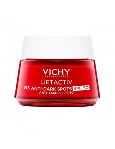 Vichy Liftactiv Crème B3 Anti-taches SPF50. 50ml pot rouge