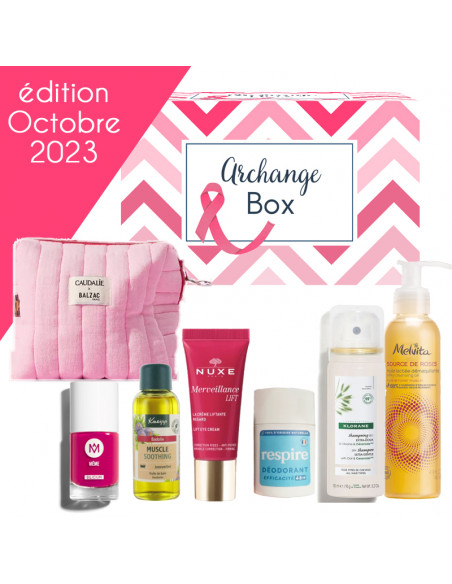 Archange Box Beauté Octobre 2023 x1 contenu