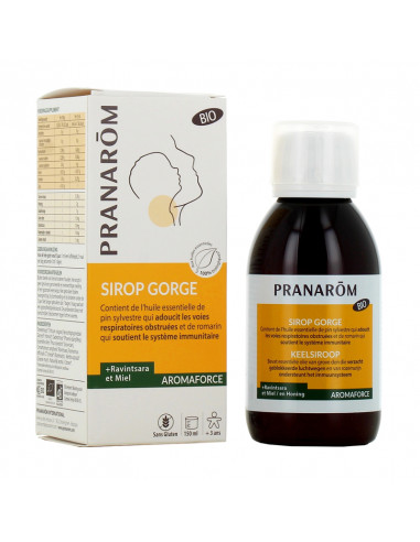 Pranarom Sirop Gorge Aromaforce. 150ml