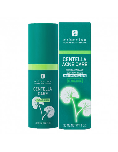 Erborian Centella Acne Care Soin 30ml crème flacon airless vert