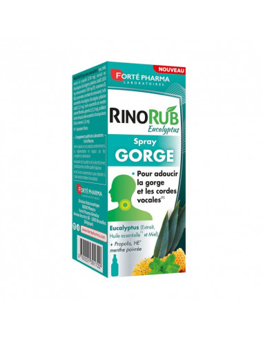 Forté pharma Rinorub Eucalyptus Spray Gorge. 15ml