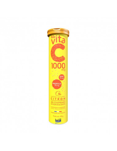 Isoxan Ma Vita C 1000mg. 20 comprimés effervescents tube jaune