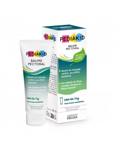 Pediakid Baume Pectoral Bébé. 40ml