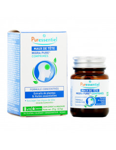 Puressentiel Maux de Tête Migra Pure 15 comprimés