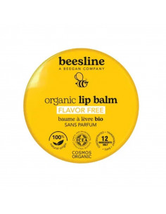 Beesline Baume à Lèvres Bio sans parfum. Pot 13g