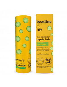 Beesline Contour des Yeux Baume Nourrissant. 4,5g stick jaune