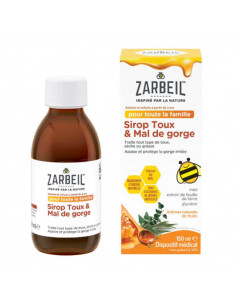 Zarbeil Sirop Toux Mal de Gorge Famille. 150ml