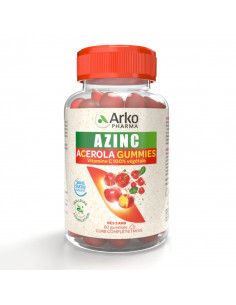 Arkopharma Azinc Acerola Gummies. x60
