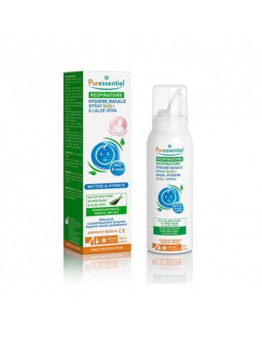 Puressentiel Respiratoire Hygiène Nasale Spray Bébé. 120ml