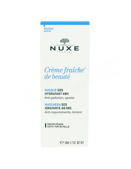 Nuxe Crème Fraiche de Beauté Masque SOS Hydratant 48h 50ml Nuxe - 2