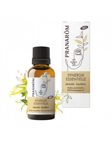 Pranarom Synergie Essentielle Sérénité Équilibre. 30ml