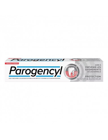 Parogencyl Blancheur Prévention Gencives Dentifrice. 75ml