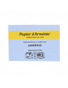 Papier d'Arménie. Carnet x36 lamelles