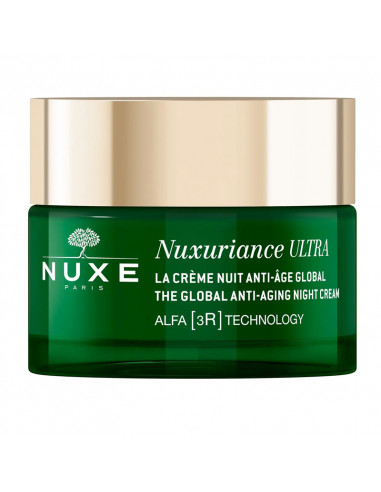 Nuxuriance Ultra Crème Nuit Anti-âge Global. 50ml pot vert