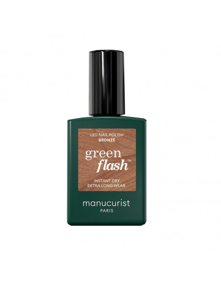 Manucurist Green Flash Vernis Semi-Permanent Bronze. 15ml