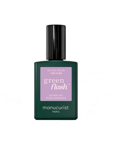 Manucurist Green Flash Vernis Semi-Permanent Lilas. 15ml