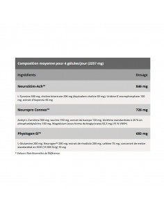 NHCO Nootonic Performances Cognitives et Mentales 100 Gélules 2