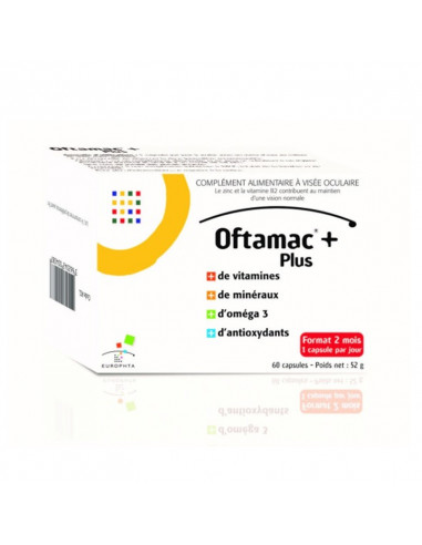Oftamac+ 60 capsules