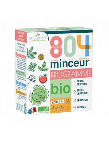 804 Minceur Pack Programme Bio Minceur Tout-en-Un
