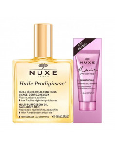 Nuxe Huile Prodigieuse 100ml + Hair Shampooing 30ml OFFERT
